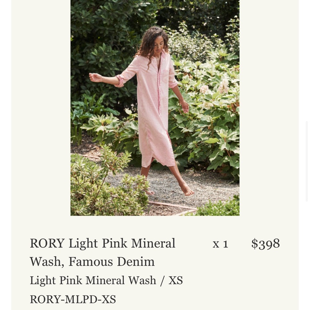 Frank and Eileen pink maxi dress